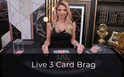 Live 3 Card Brag